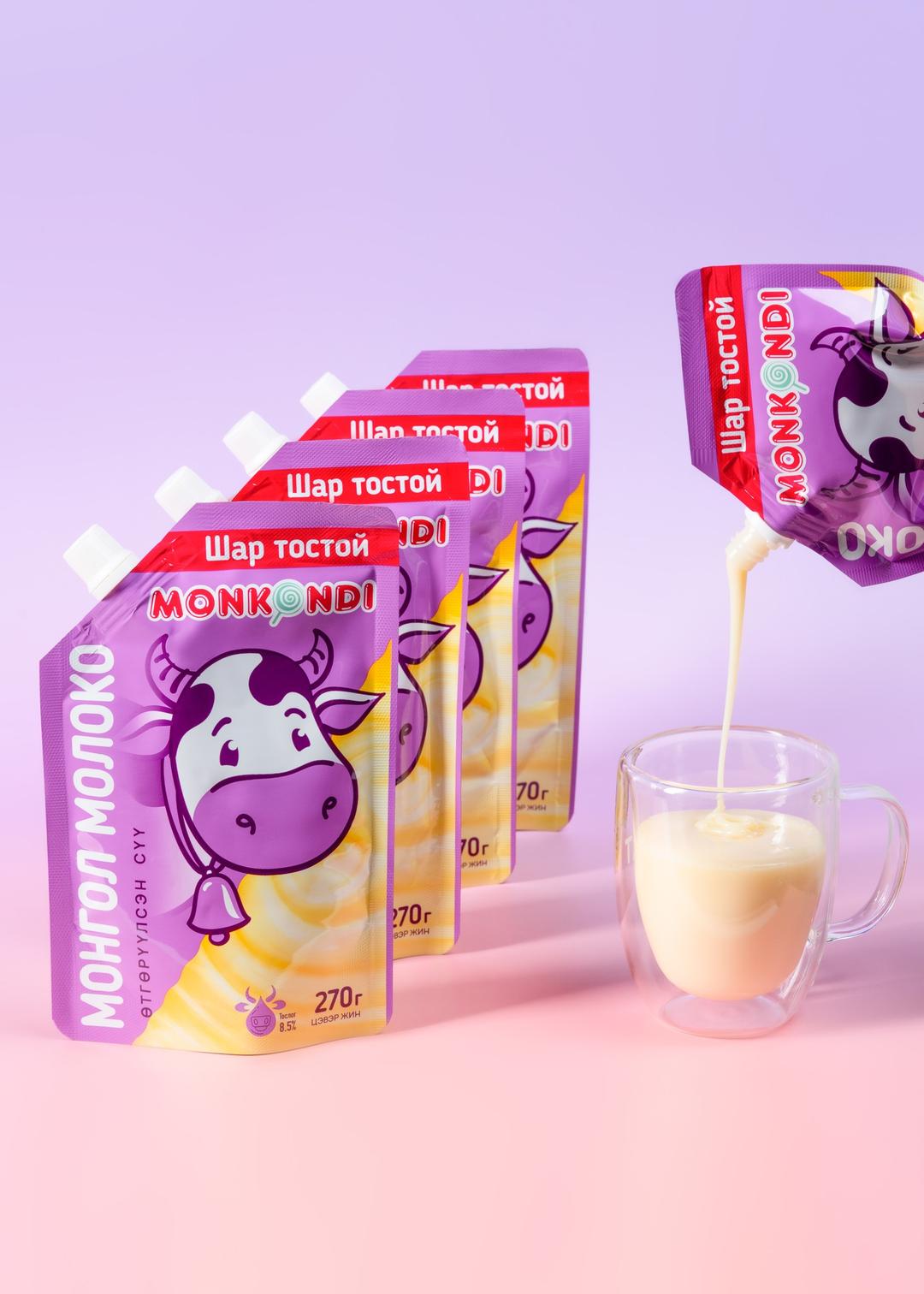 Mongol Moloko with yellow butter